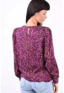 Bluza Dama Selected Slfmille Potent Purple Aop